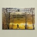 RUNNING FOR HEALTH (Inspirational wall decor)