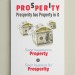 PROSPERITY (Inspirational wall decor)